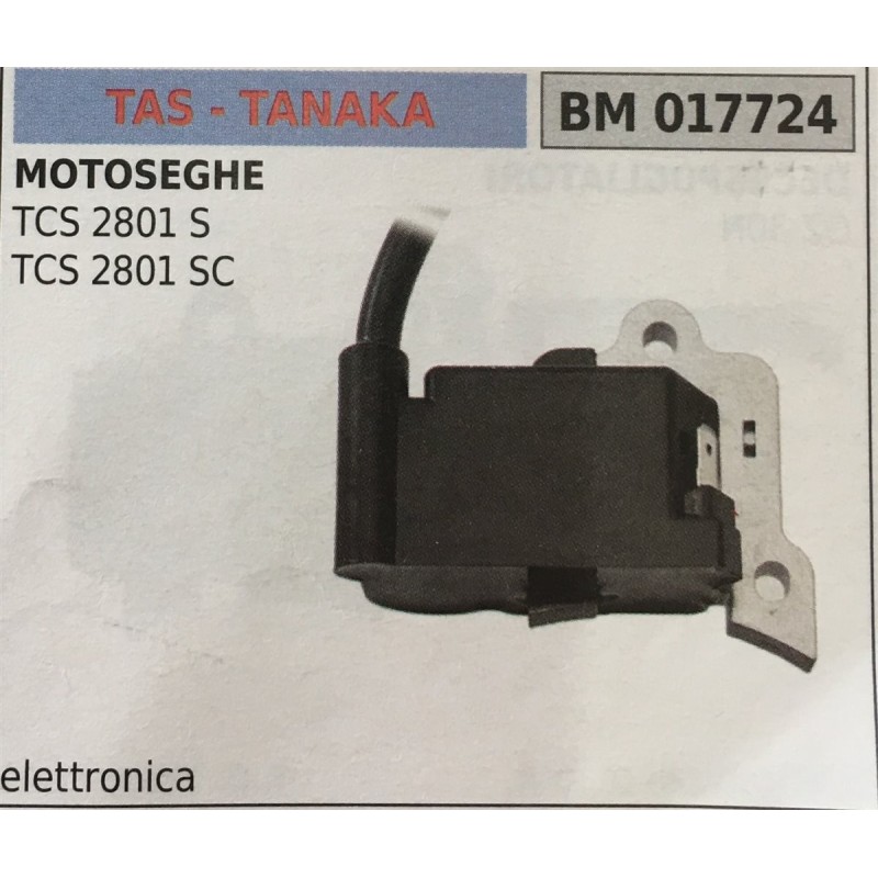 BOBINA BRUMAR ELETTRONICA TAS  TANAKA MOTOSEGHE TCS 2801 S TCS 2801 SC
