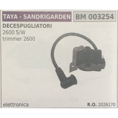BOBINA BRUMAR ELETTRONICA TAYA  SANDRIGARDEN DECESPUGLIATORI 2600 SW trimmer 2600