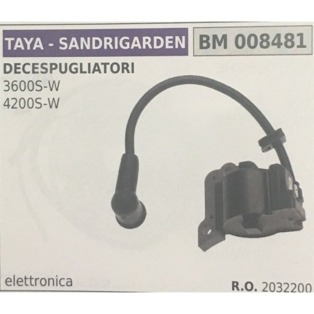 BOBINA ELETTRONICA TAYA  SANDRIGARDEN DECESPUGLIATORI 3600SW 4200SW