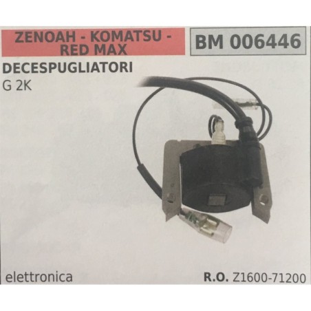 BOBINA BRUMAR ELETTRONICA ZENOAH  KOMATSU  RED MAX DECESPUGLIATORI G 2K