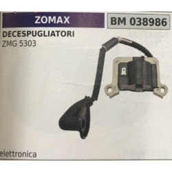 BOBINA BRUMAR ELETTRONICA ZOMAX DECESPUGLIATORI ZMG 5303