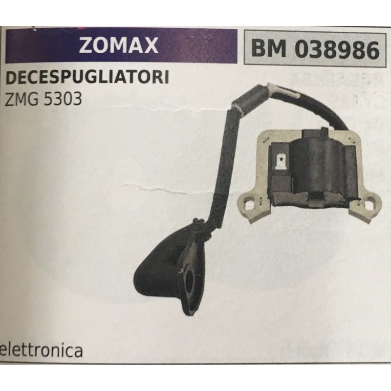 BOBINA BRUMAR ELETTRONICA ZOMAX DECESPUGLIATORI ZMG 5303