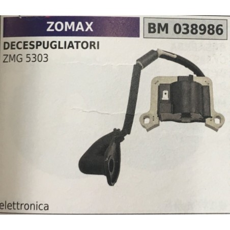 BOBINA BRUMAR ELETTRONICA ZOMAX DECESPUGLIATORI ZMG 5303