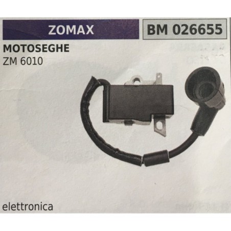 BOBINA BRUMAR ELETTRONICA ZOMAX MOTOSEGHE ZM 6010