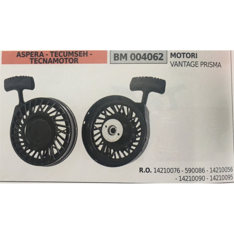 AVVIAMENTO COMPLETO BRUMAR ASPERA  TECUMSEH  TECNAMOTOR MOTORI VANTAGE PRISMA