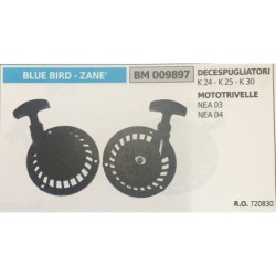AVVIAMENTO COMPLETO BRUMAR BLUE BIRD  ZANE' DECESPUGLIATORI K 24  K 25  K 30 MOTOTRIVELLE NEA 03 NEA 04