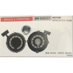 AVVIAMENTO COMPLETO BRUMAR BRIGGS & STRATTON  MOTORI INTEK Pro 55  65HP