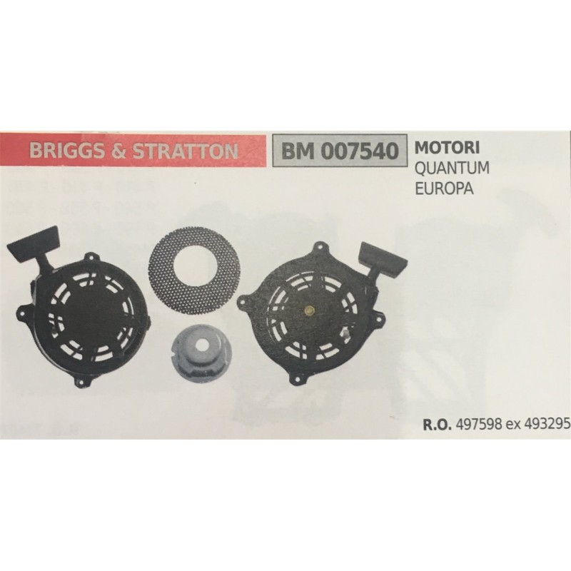 AVVIAMENTO COMPLETO BRUMAR BRIGGS & STRATTON  MOTORI QUANTUM EUROPA