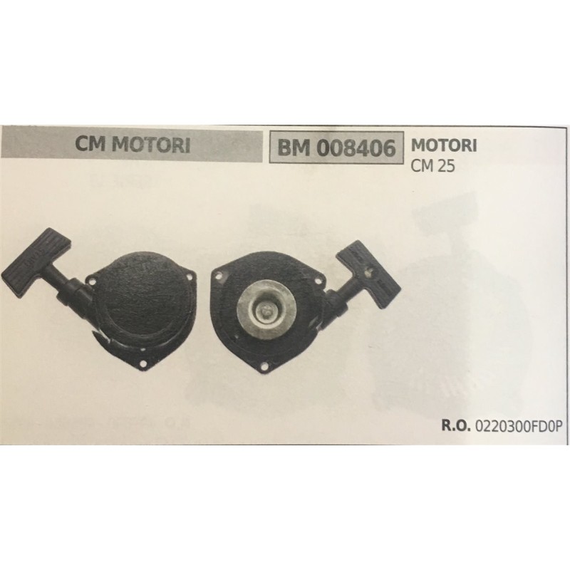 AVVIAMENTO COMPLETO BRUMAR CM MOTORI MOTORI  CM 25