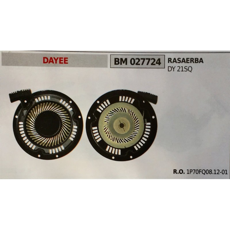 AVVIAMENTO COMPLETO BRUMAR DAYEE RASAERBA DY 21SQ