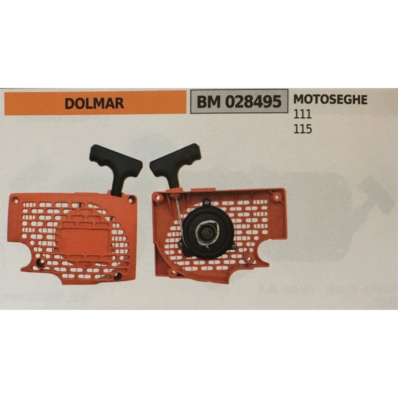 AVVIAMENTO COMPLETO BRUMAR DOLMAR MOTOSEGHE 111 115