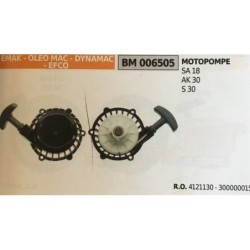 AVVIAMENTO COMPLETO BRUMAR EMAK  OLEO MAC  DYNAMAC  EFCO MOTOPOMPE SA 18 AK 30 S 30