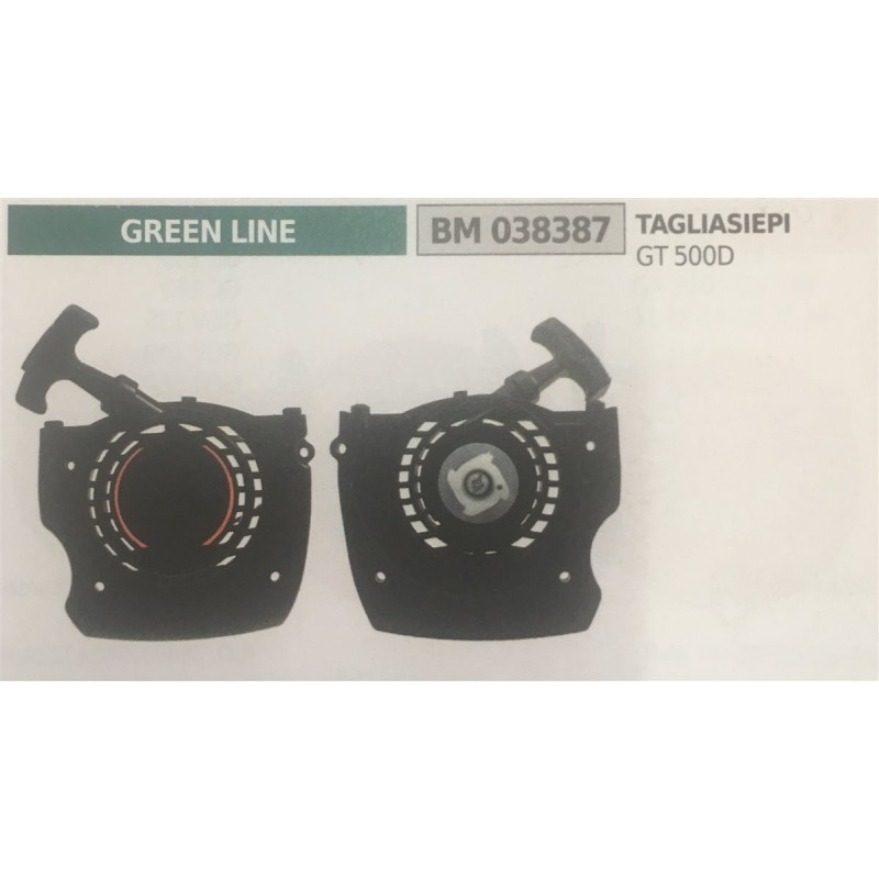 AVVIAMENTO COMPLETO BRUMAR GREEN LINE TAGLIASIEPI GT 500D