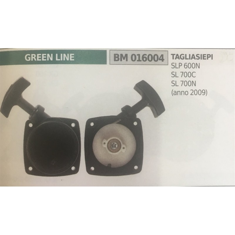 AVVIAMENTO COMPLETO BRUMAR GREEN LINE TAGLIASIEPI SLP 600N SL 700C SL 700N (anno 2009)
