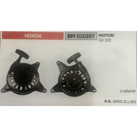 AVVIAMENTO COMPLETO BRUMAR HONDA MOTORI GV 100   2 saltarelli