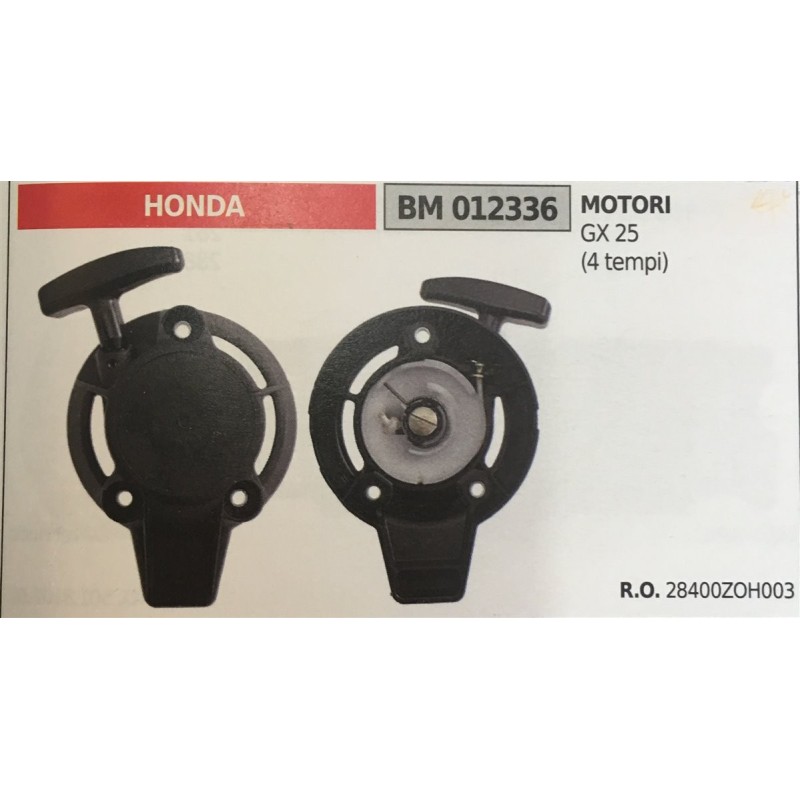 AVVIAMENTO COMPLETO BRUMAR HONDA MOTORI GX 25 (4 tempi)