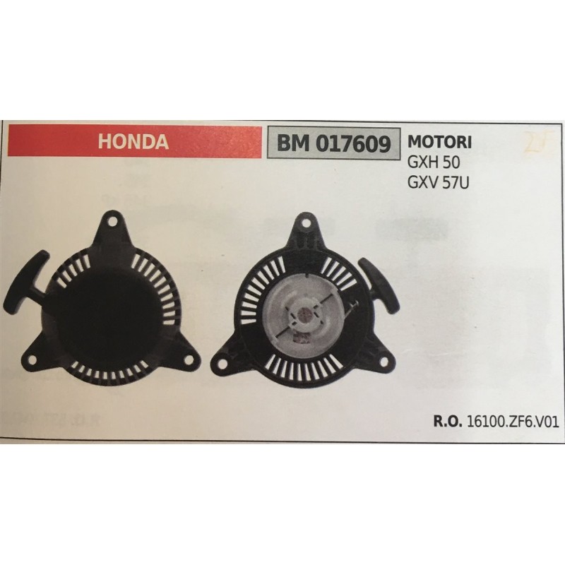 AVVIAMENTO COMPLETO BRUMAR HONDA MOTORI GXH 50 GXV 390     2 saltarelli