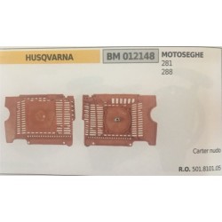 AVVIAMENTO COMPLETO BRUMAR HUSQVARNA MOTOSEGHE 281 288     carter nudo