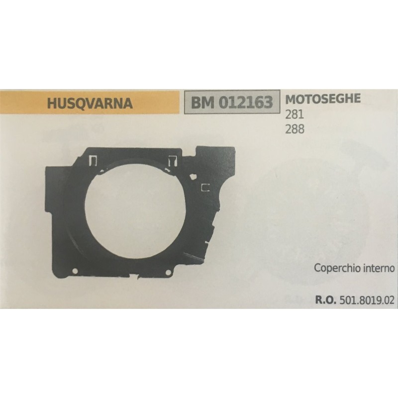 AVVIAMENTO COMPLETO BRUMAR HUSQVARNA MOTOSEGHE 281 288        coperchio interno