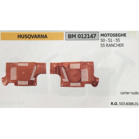 AVVIAMENTO COMPLETO BRUMAR HUSQVARNA MOTOSEGHE 50  51  55 55 RANCHER     carter nudo