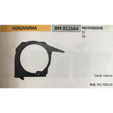 AVVIAMENTO COMPLETO BRUMAR HUSQVARNA MOTOSEGHE 51 55      carter interno