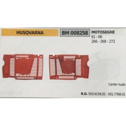 AVVIAMENTO COMPLETO BRUMAR HUSQVARNA MOTOSEGHE 61  66 266  268  272      carter nudo