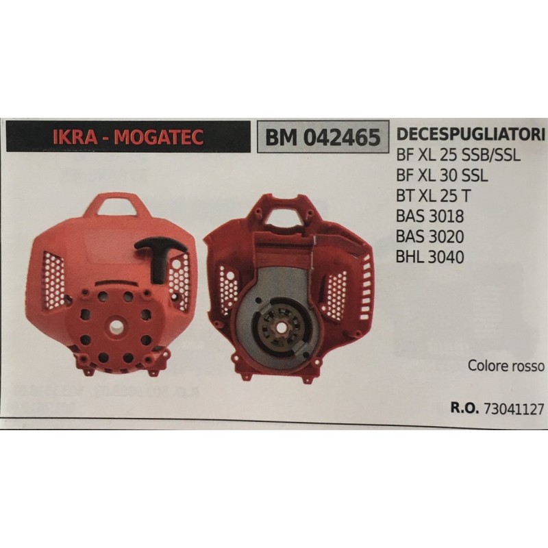 AVVIAMENTO COMPLETO BRUMAR IKRA  MOGATEC DECESPUGLIATORI BF XL 25 SSBSSL BF XL 30 SSL BT XL 25 T BAS 3018 BAS 3020 BAS 3040   c
