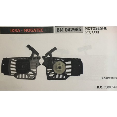 AVVIAMENTO COMPLETO BRUMAR IKRA  MOGATEC MOTOSEGHE PCS 3835    colore nero