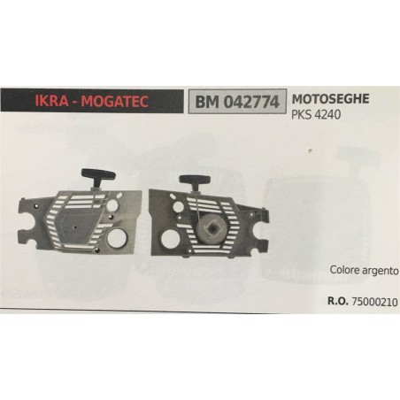 AVVIAMENTO COMPLETO BRUMAR IKRA  MOGATEC MOTOSEGHE PKS 4240    colore argento