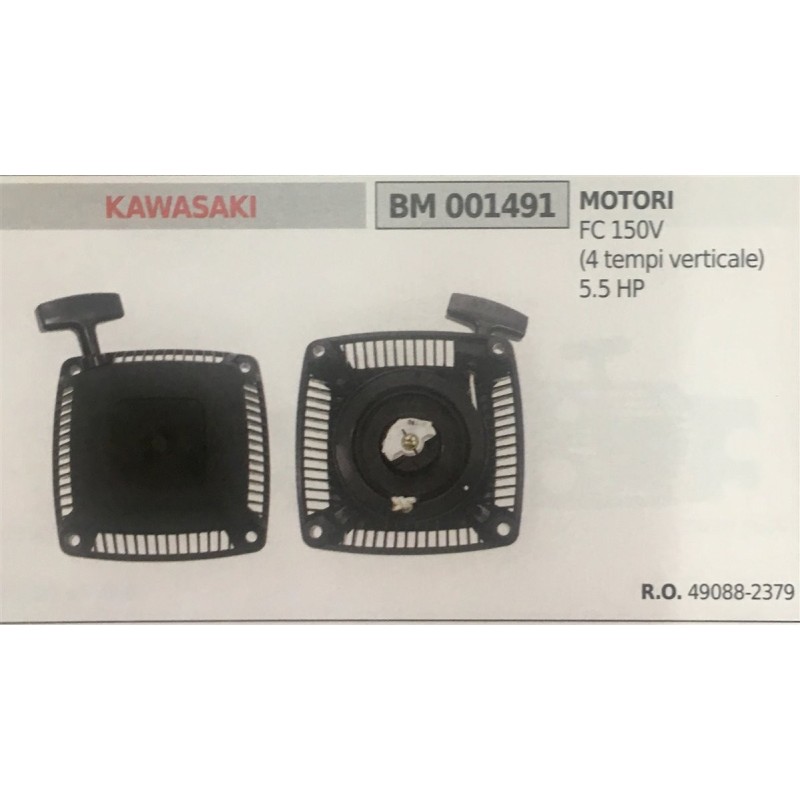 AVVIAMENTO COMPLETO BRUMAR KAWASAKI MOTORI FC 150V (4 tempi verticale) 55 HP