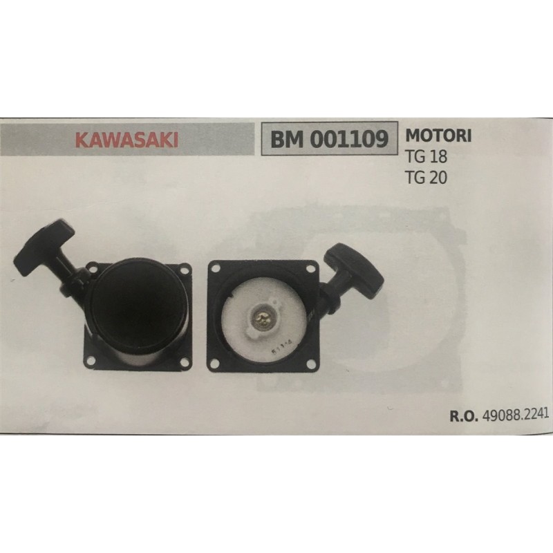 AVVIAMENTO COMPLETO BRUMAR KAWASAKI MOTORI TG 18 TG 20