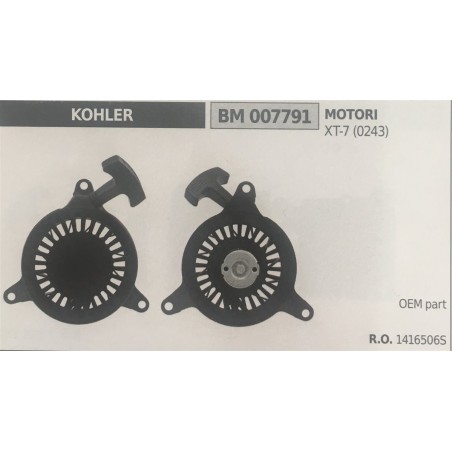 AVVIAMENTO COMPLETO BRUMAR KOHLER MOTORI TX7 (0243)  OEM part