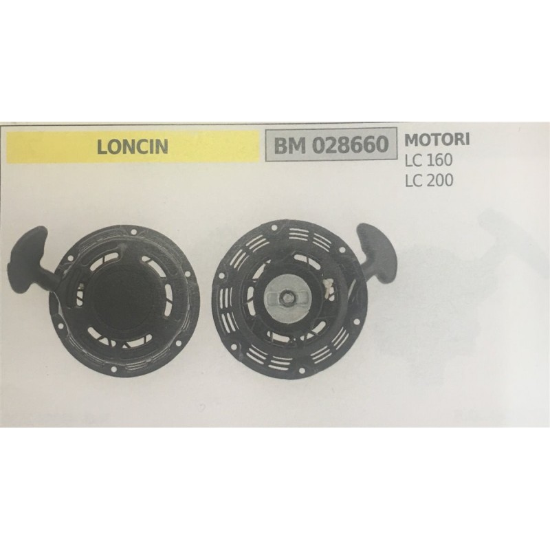 AVVIAMENTO COMPLETO BRUMAR LONCIN MOTORI LC 160 LC 200