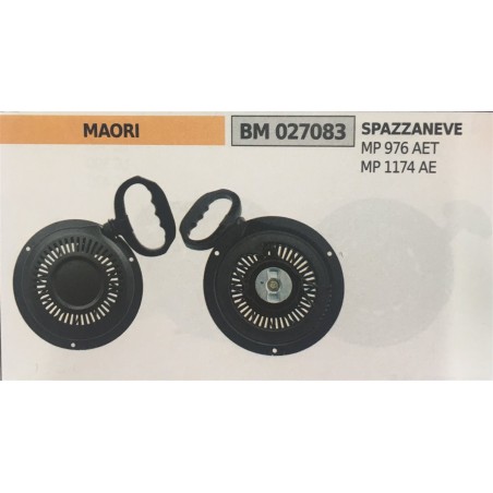 AVVIAMENTO COMPLETO BRUMAR MAORI SPAZZANEVE MP 976 AET MP 1174 AE