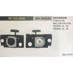AVVIAMENTO COMPLETO BRUMAR MC CULLOCH MOTOSEGHE TITAN 4146 MAC 538540545E PROMAC 3638 PROMAC 4046