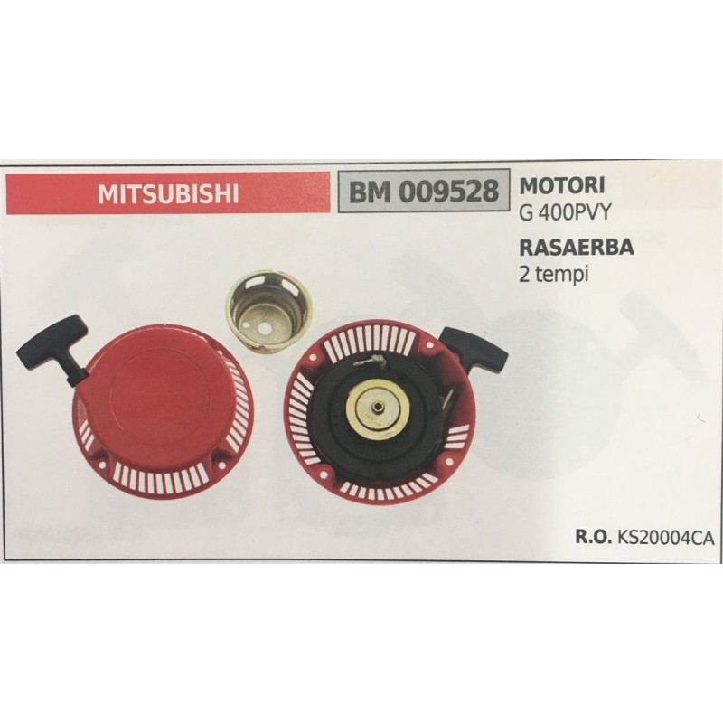 AVVIAMENTO COMPLETO BRUMAR MITSUBISHI MOTORI G 400PVY RASAERBA 2 tempi