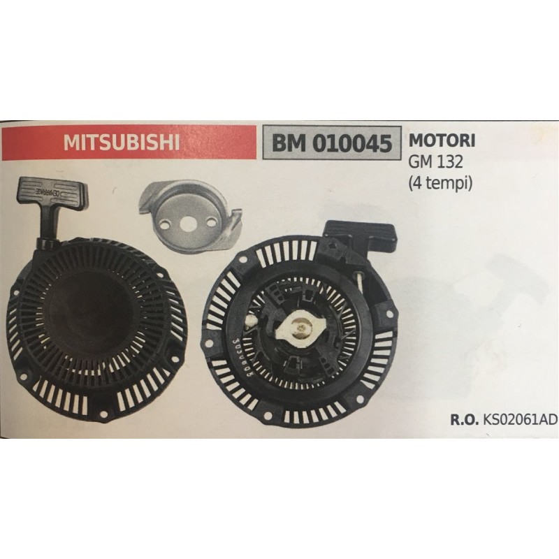 AVVIAMENTO COMPLETO BRUMAR MITSUBISHI MOTORI GM 132 (4 tempi)