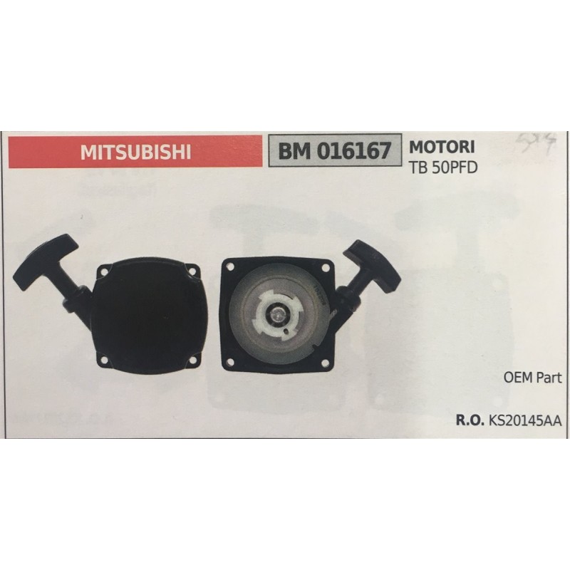 AVVIAMENTO COMPLETO BRUMAR MITSUBISHI MOTORI TB 50PFD   OEM part