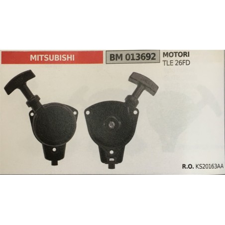 AVVIAMENTO COMPLETO BRUMAR MITSUBISHI MOTORI TLE 26FD