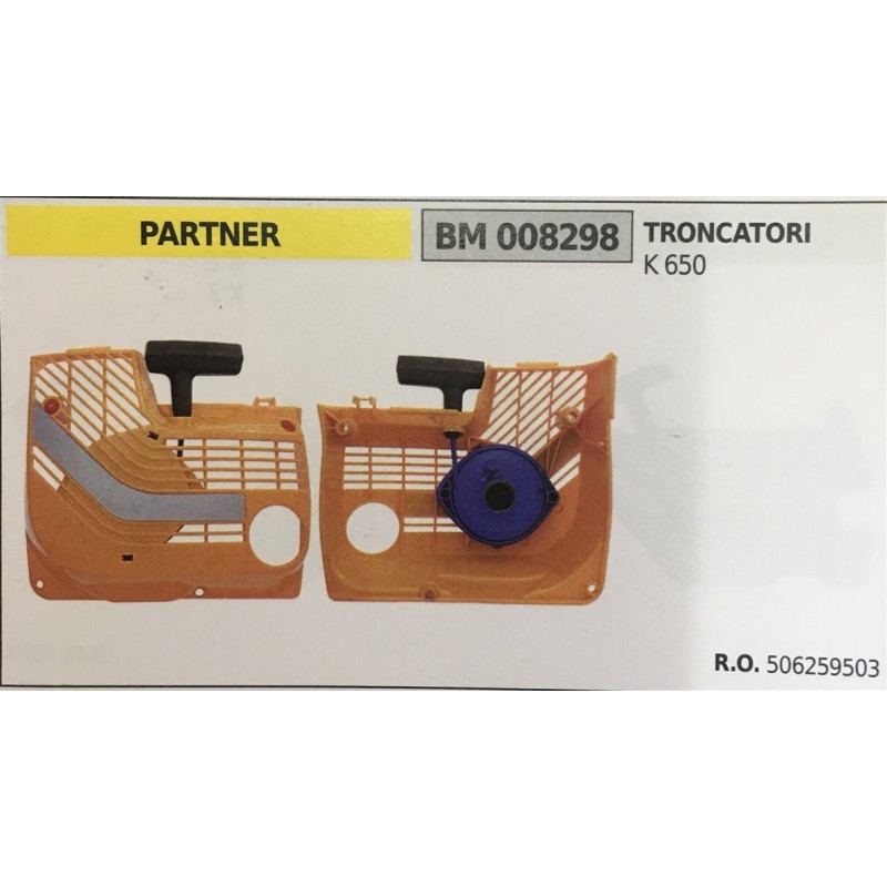 AVVIAMENTO COMPLETO BRUMAR PARTNER TRONCATORI K 650