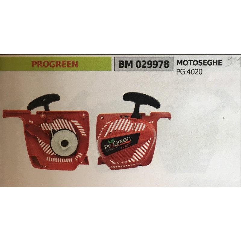 AVVIAMENTO COMPLETO BRUMAR PROGREEN MOTOSEGHE PG 4020