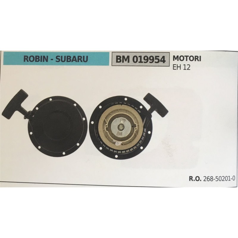 AVVIAMENTO COMPLETO BRUMAR ROBIN  SUBARU MOTORI EH 12
