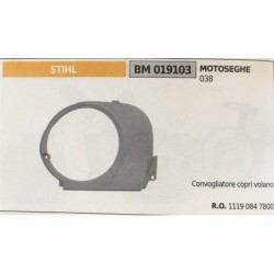 AVVIAMENTO COMPLETO BRUMAR STIHL MOTOSEGHE 038   convogliatore copri volano