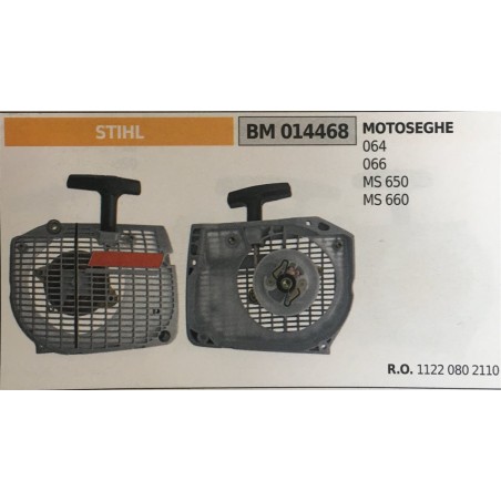 AVVIAMENTO COMPLETO BRUMAR STIHL MOTOSEGHE 064 066 MS 650 MS 660