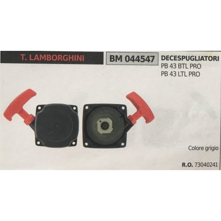AVVIAMENTO COMPLETO BRUMAR T LAMBORGHINI DECESPUGLIATORI PB 43 BTL PRO PB 43 LTL PRO    colore grigio