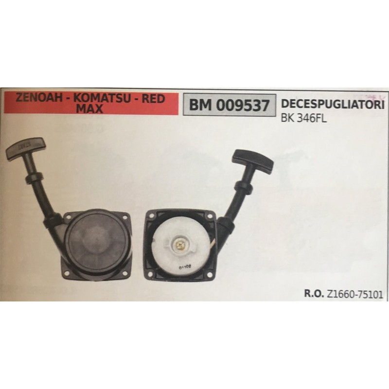 AVVIAMENTO COMPLETO BRUMAR ZENOAH  KOMATSU  RED  MAX DECESPUGLIATORI BK 436FL