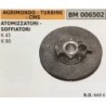 PULEGGIA AVVIAMENTO BRUMAR AGRIMONDO  TURBINE  CMS ATOMIZZATORI  SOFFIATORI K 45 K 90