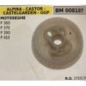 PULEGGIA AVVIAMENTO BRUMAR ALPINA  CASTOR  CASTELGARDEN  GGP MOTOSEGHE P 360 P 370 P 390 P 410