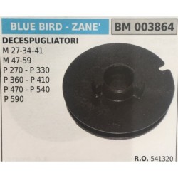 PULEGGIA AVVIAMENTO BRUMAR BLUE BIRD DECESPUGLIATORI M 273441 M 4759 P 270  P 330 P 360  P 410 P 470  P 540 P 590