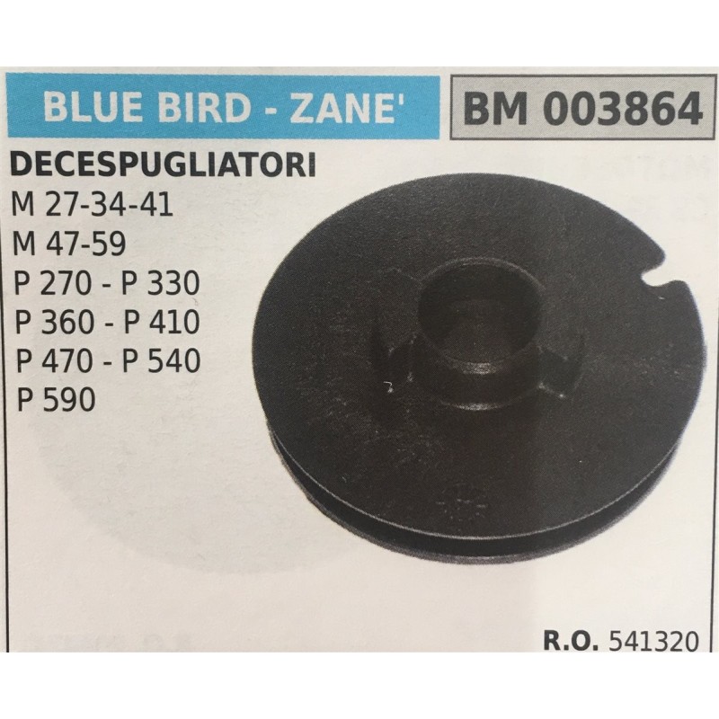 PULEGGIA AVVIAMENTO BRUMAR BLUE BIRD DECESPUGLIATORI M 273441 M 4759 P 270  P 330 P 360  P 410 P 470  P 540 P 590